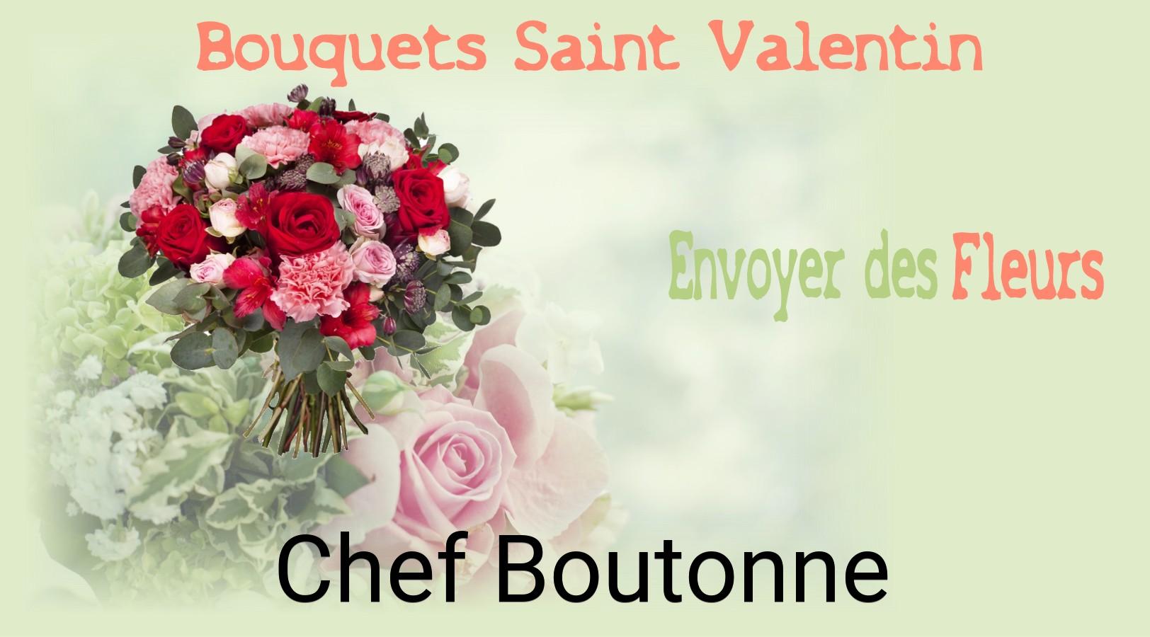 Roses de Saint-Valentin livrées à Chef-Boutonne
